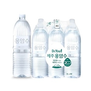 오리온 닥터유 제주 용암수 무라벨 2L (24개)_이미지