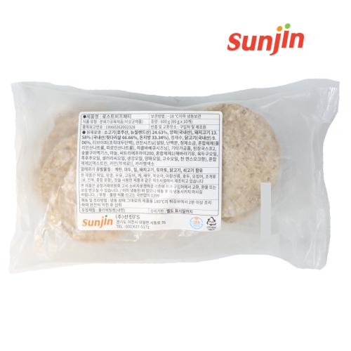 선진FS 선진 로스트비프패티 600g (1개)_이미지