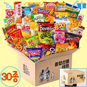  프리미엄 한정 종합 과자선물박스 30종
