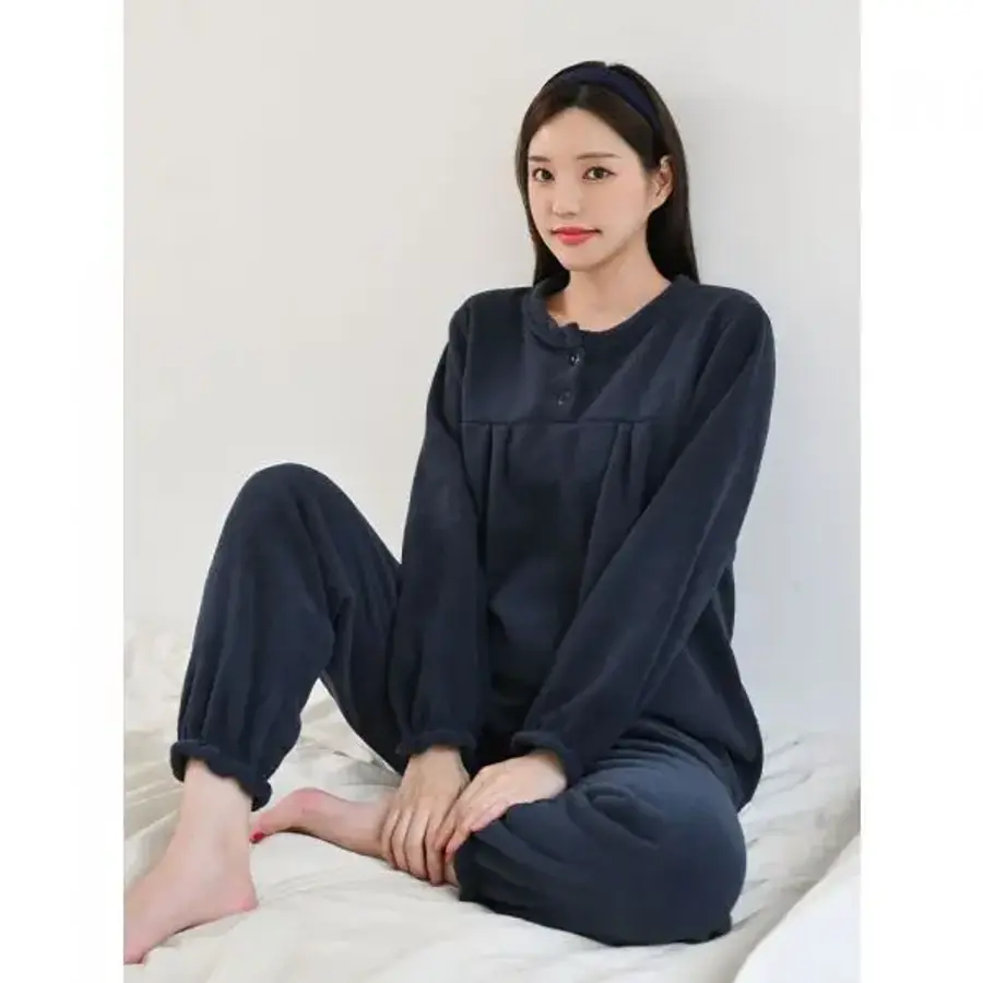  오즈 겨울 수면잠옷 홈웨어 파자마 투피스 4colors1061266