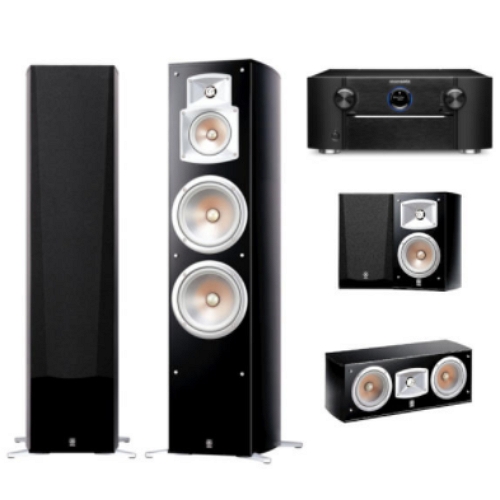 마란츠 SR8015 + 야마하 NS-777 5.0 채널_이미지