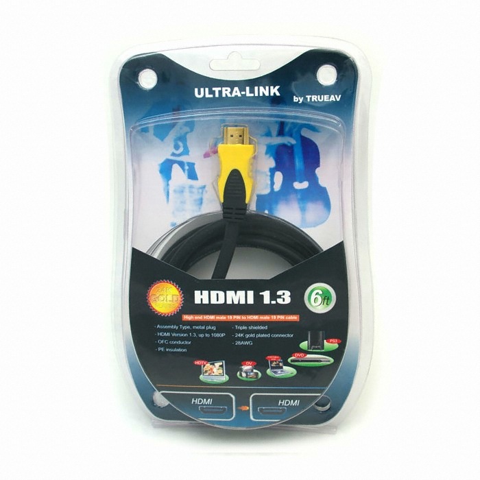 TrueAV HDMI Ver1.3 TU21200 ULTRALINK Angled Standard 케이블