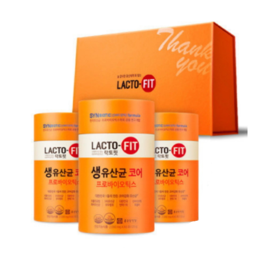 종근당건강 락토핏 생유산균 코어 60포 3개입 세트 (2개)