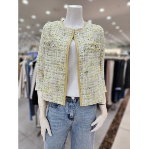 더아이잗 칠부 라운드넥 트위드 자켓 IN4JK055640이미지입니다. 누르면 해당 게시물로 새창이동합니다.