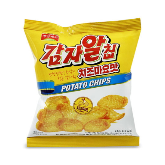 영양제과 감자알칩 치즈마요맛 24g (1개)_이미지