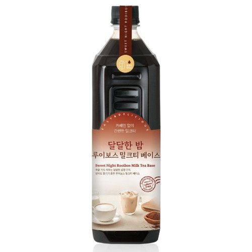 룩아워티 달달한 밤 루이보스 밀크티 베이스 1.2kg (12개)