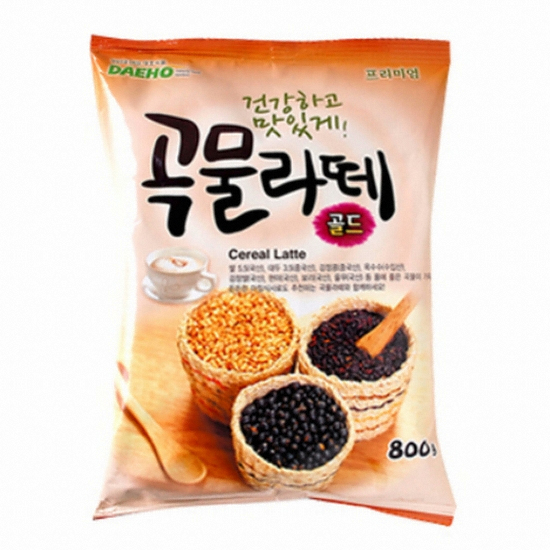 대호식품 곡물라떼 골드 800g (12개)