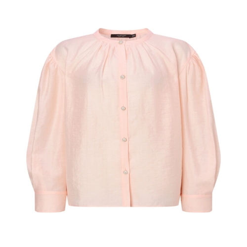 LF 질스튜어트 뉴욕우먼 뉴욕 여성 JSBL5B440C1 코랄 셔링장식 레이온혼방 긴팔블라