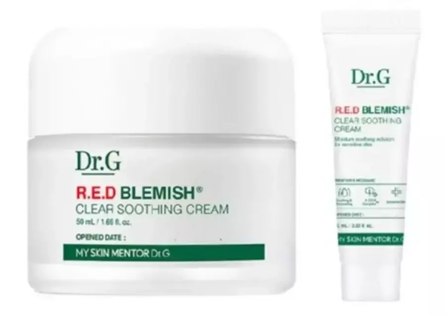 닥터지 레드 블레미쉬 클리어 수딩 크림 50ml+10ml (50ml 1개+10ml 1개)_이미지