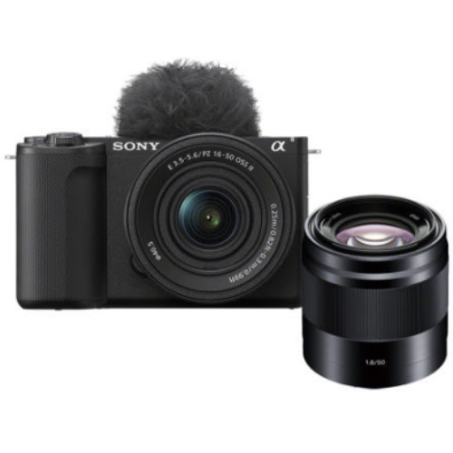 SONY ZV-E10 II 더블 렌즈세트 (16-50mm+50mm F1.8)