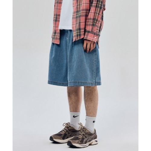 연두연쥬 리플라이퍼키 REFLYPERKY SA8523 소다 폴드 버뮤다 데님쇼츠 BASIC