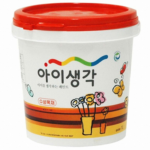 삼화페인트 아이생각 수성목재 페인트 (4L)_이미지