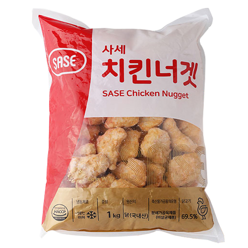 사세 치킨너겟 1kg이미지입니다. 누르면 해당 게시물로 새창이동합니다.