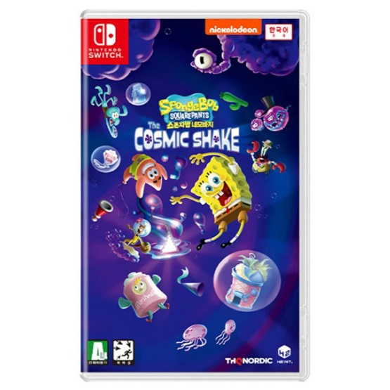 스폰지밥 네모바지 코스믹 셰이크 한글판 SWITCH, 패키지칩_이미지
