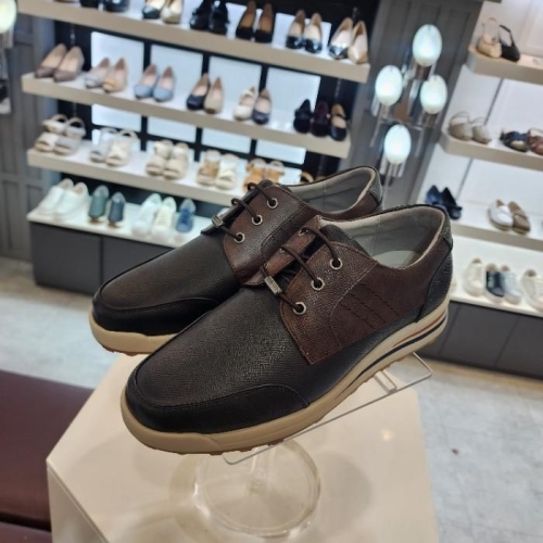 엘칸토 HC10 남네이비발등밴드케주얼화 천연소가죽비지니스컴포트케주얼화3cm LCMC20U51459