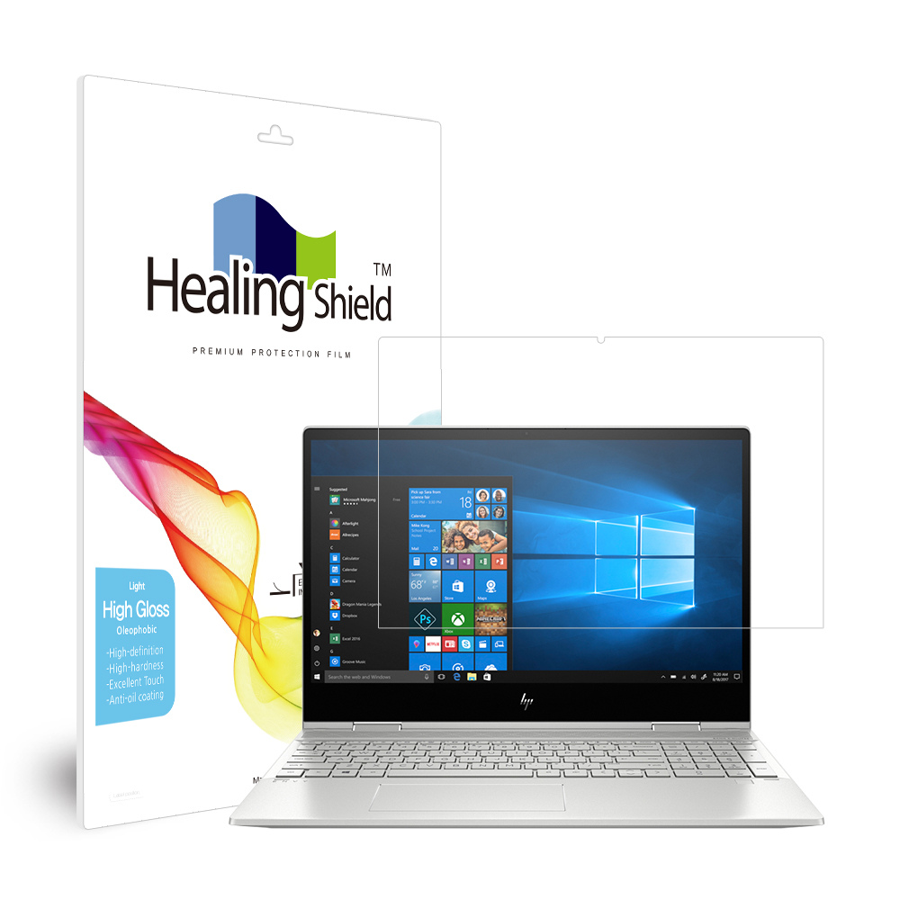 폰트리 힐링쉴드 HP 엔비 x360 15-dr1011TX 올레포빅 Light 액정보호필름_이미지