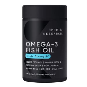 스포츠리서치 트리플 스트렝스 오메가3 피쉬오일 1250mg 180캡슐이미지입니다. 누르면 해당 게시물로 새창이동합니다.