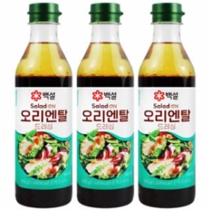 백설 오리엔탈 드레싱 595g (3개)_이미지