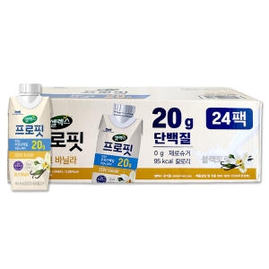 매일유업 셀렉스 프로핏 밀크 바닐라 250ml (24개)