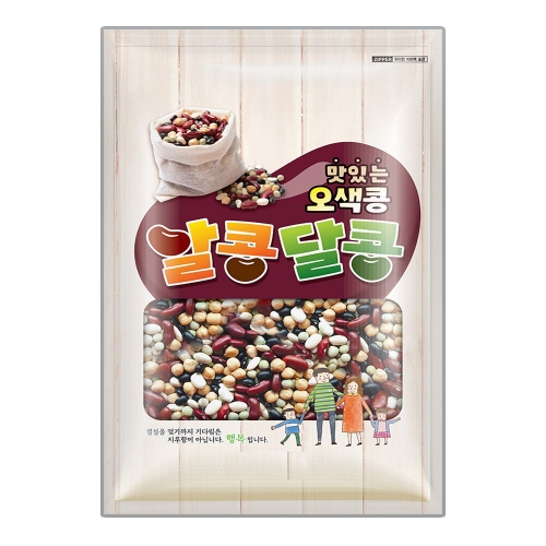 온새미로 알콩달콩 오색콩 2kg[1개]_이미지
