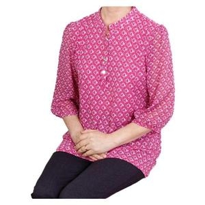 셀러허브 여자 차이나유니카라 벌룬소매 트렌드 블라우스 1P 데일리 S32189122_이미지