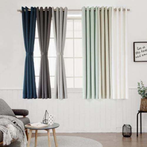 까르데코 노르딕 솔리드 암막커튼