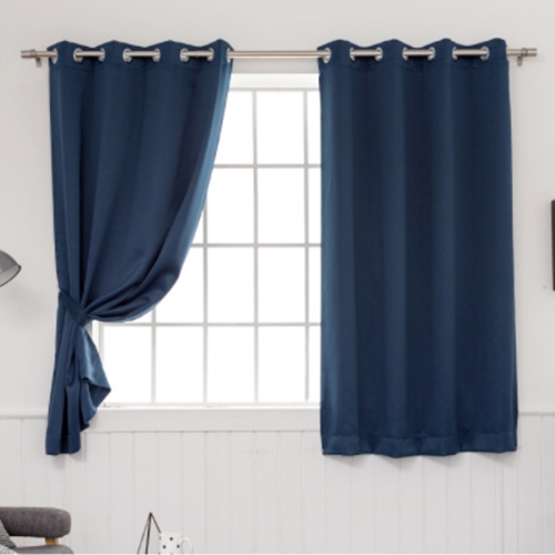 까르데코 노르딕 솔리드 암막커튼 (1장, 작은창, 130x170cm)_이미지