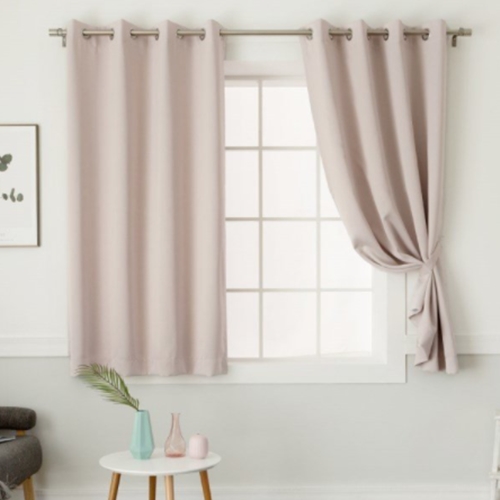 까르데코 노르딕 솔리드 암막커튼 (1장, 작은창, 130x170cm)_이미지