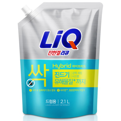 리큐 진한겔 하이브리드 드럼용 2.1L (3개)_이미지
