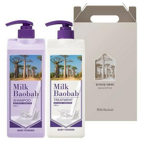 베이비파우더 헤어 2종 세트