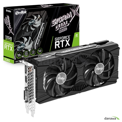 이엠텍 지포스 RTX 2060 STORM X Dual BASIC D6 12GB_이미지