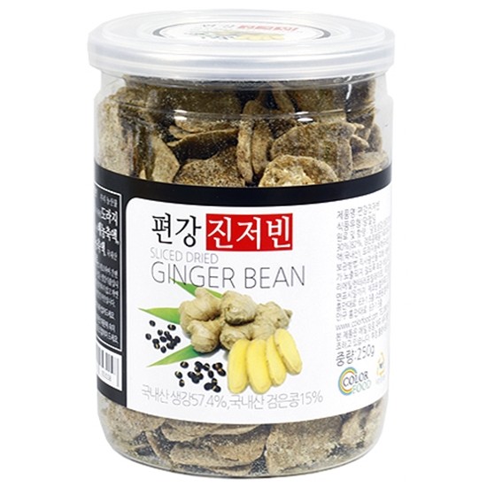 컬러푸드 편강 진저빈 250g (1개)_이미지