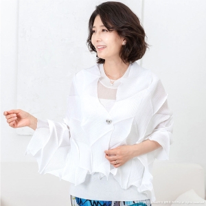 쉬즈마담 A42089 사방팔방 플리츠 스카프 중년여성의류