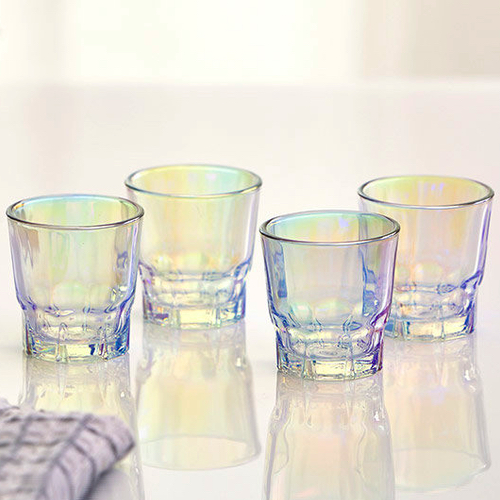 ARC ㅤ아크프랑스 홀로그램 오로라 소주잔 55ml (4개)_이미지