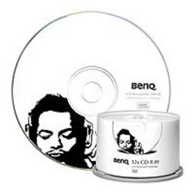 BenQ CD-R 700MB 52x 케익 50장 DJ Man_이미지