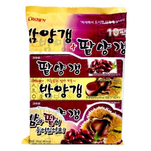 밤양갱 50g 5개 +팥양갱 50g 5개 양갱이 옛날과자