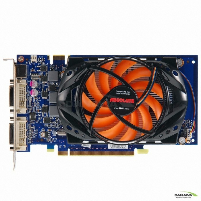 앱코 지포스 9800GT Steeler Green 512MB AC30_이미지