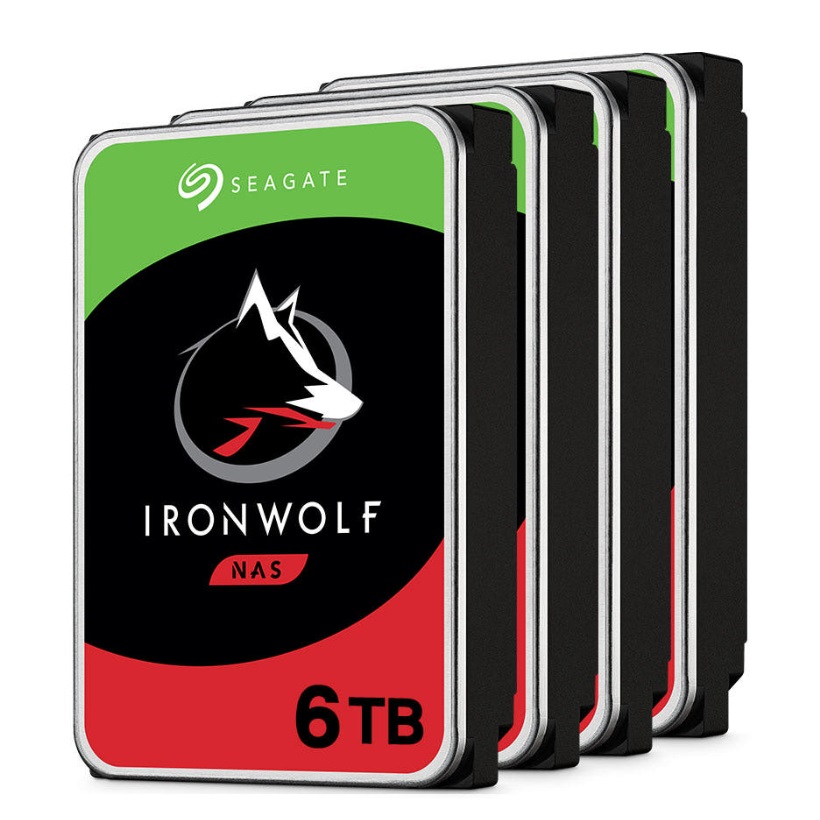Seagate IronWolf 패키지 5400/256M ST6000VN006 (4x6TB)_이미지