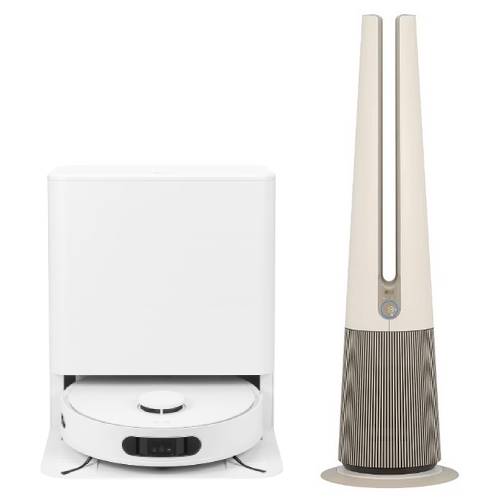 LG전자 오브제컬렉션 코드제로 로보킹 AI 올인원 B93BHB + 공기청정기 FS065PSJC_이미지