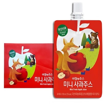서울우유 아침에주스 미니 사과주스 100ml