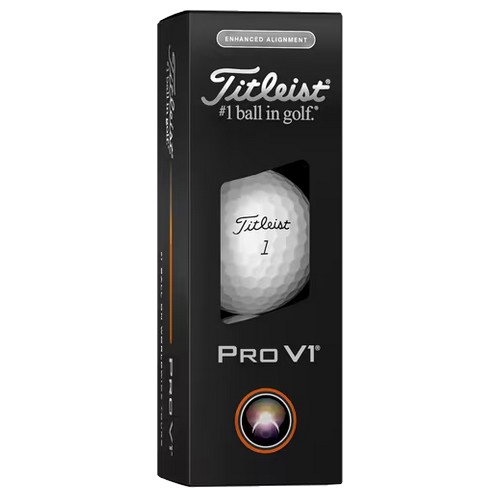 타이틀리스트 프로 V1 AIM 인핸스드 얼라인먼트 (12개)_이미지