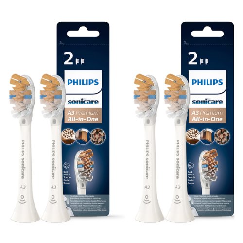 필립스 소닉케어 A3 프리미엄 올인원 화이트 HX9092/67 (4개)_이미지