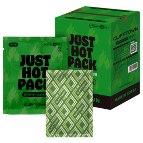 전진산업 클리프타운 저스트 핫팩 특대형 160g