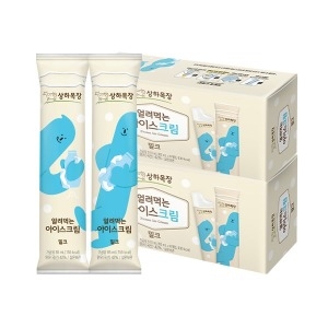 매일유업 상하목장 얼려먹는 아이스크림 밀크 85ml (18개)