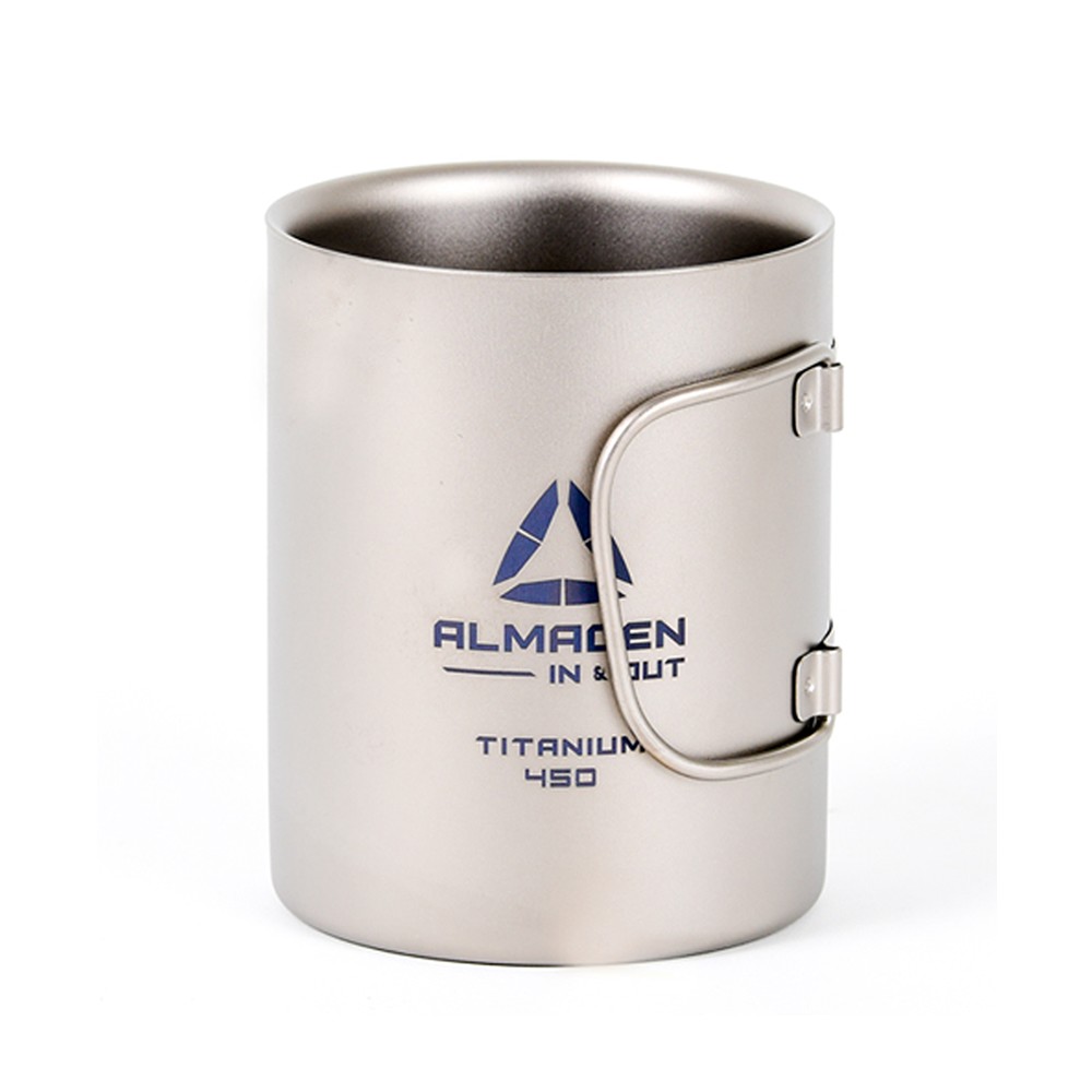 알마센 티타늄 더블 티탄컵 (450ml)