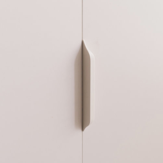 리바트 퓨리타 화이트 일반도어 짧은옷장 1000_이미지