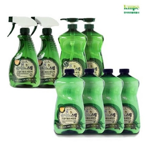 한국미라클피플사 은나노스텝 다용도 세정제 550ml (2개)