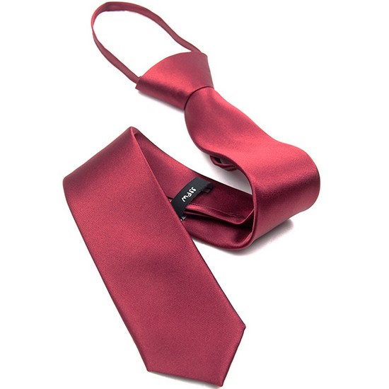 레디핏 5.5cm 스키니 자동 지퍼넥타이 GA5004