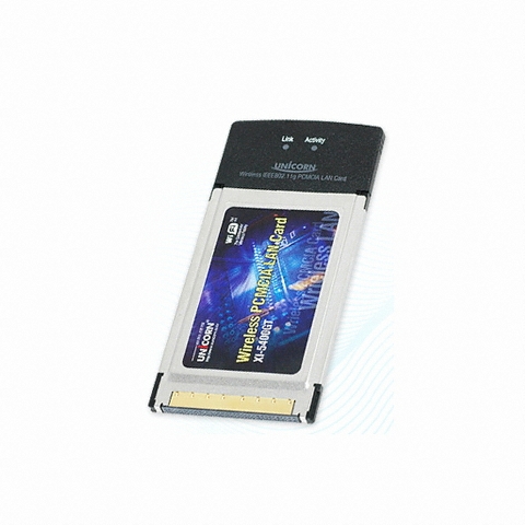 서진네트웍스 UNICORN XI-5400GT PCMCIA 무선랜카드_이미지