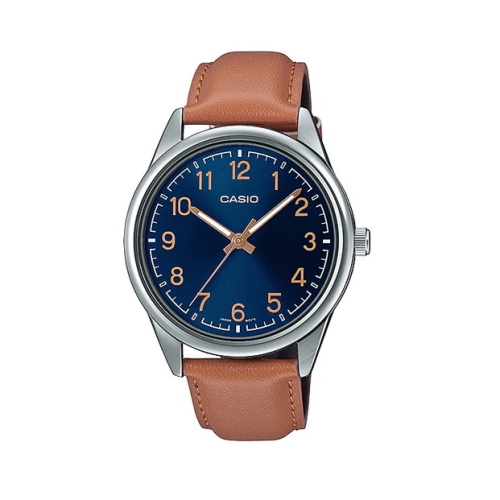 카시오 카시오 남성가죽시계 MTP-V005L-2B4U